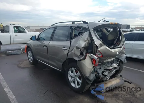 2009 Nissan Murano S z USA, uszkodzony, nr VIN JN8AZ18UX9W028460